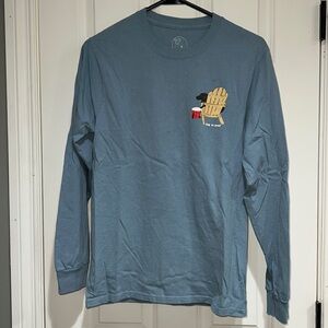 Dog is Good Never Drinking Alone Long Sleeve T-shirt